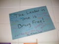 1st Grade Anti-Drug Slogan of the week winner